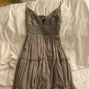 Green Mini dress